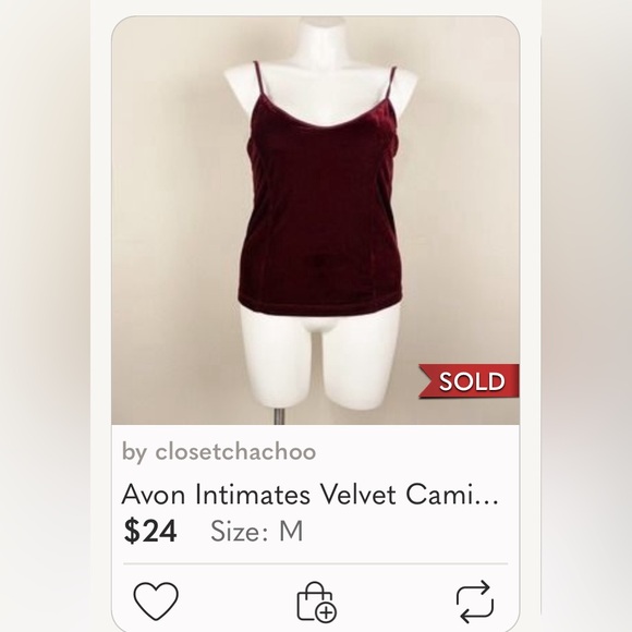 🌞 Avon purple & pink trim & straps on cami tank top with adjustable straps S - Picture 15 of 15